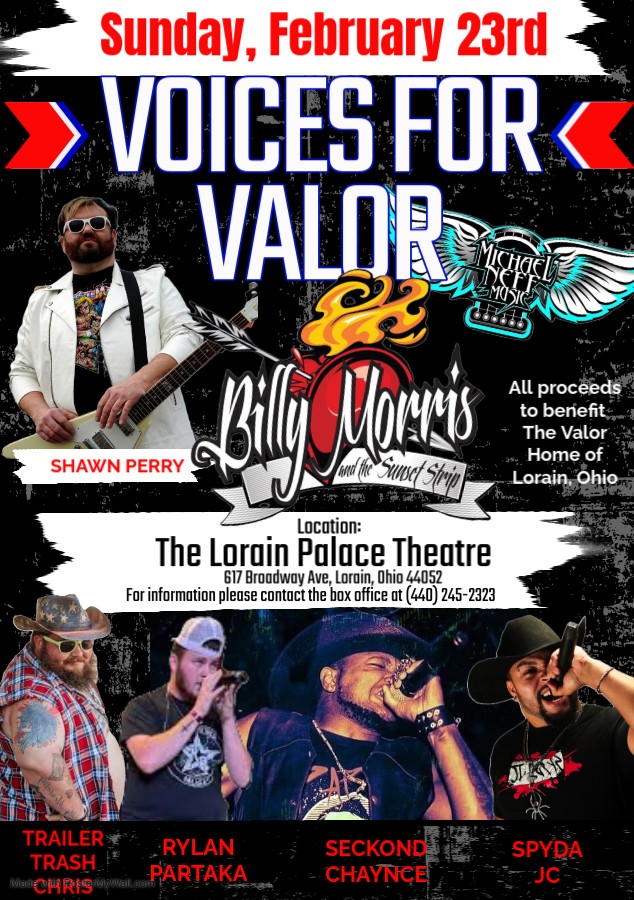 Voices for Valor ft Seckond Chaynce - Sunday February 23rd At 4:00 PM - $25