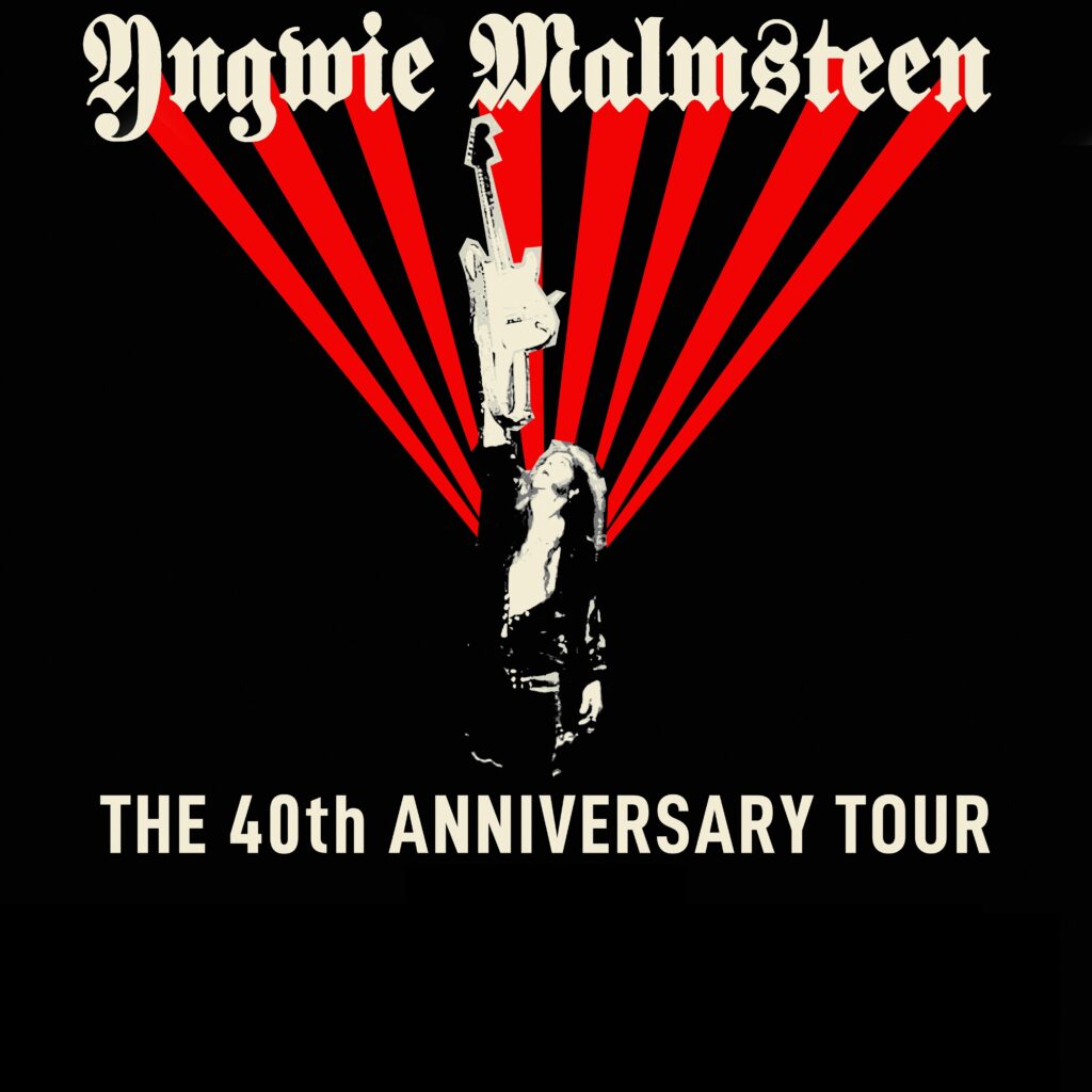 Yngwie Malmsteen: The 40th Anniversary Tour - Friday November 8th at 8:00 PM - $35/$45/$55