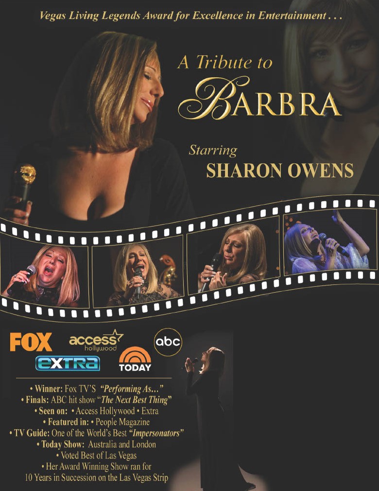 Memories: A Tribute to Barbra Streisand - Friday March 29th at 7:00 PM - $25/$30/$35