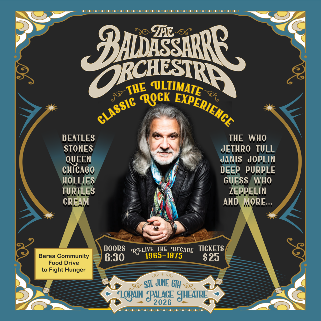 The Baldassarre Rock Orchestra & Food Drive - Saturday June 6th at 7:30 PM
